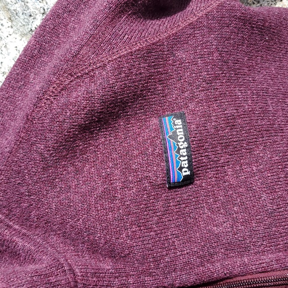 Patagonia Women's Better Sweater Jacket In Dark Currant Small - Picture 10 of 12